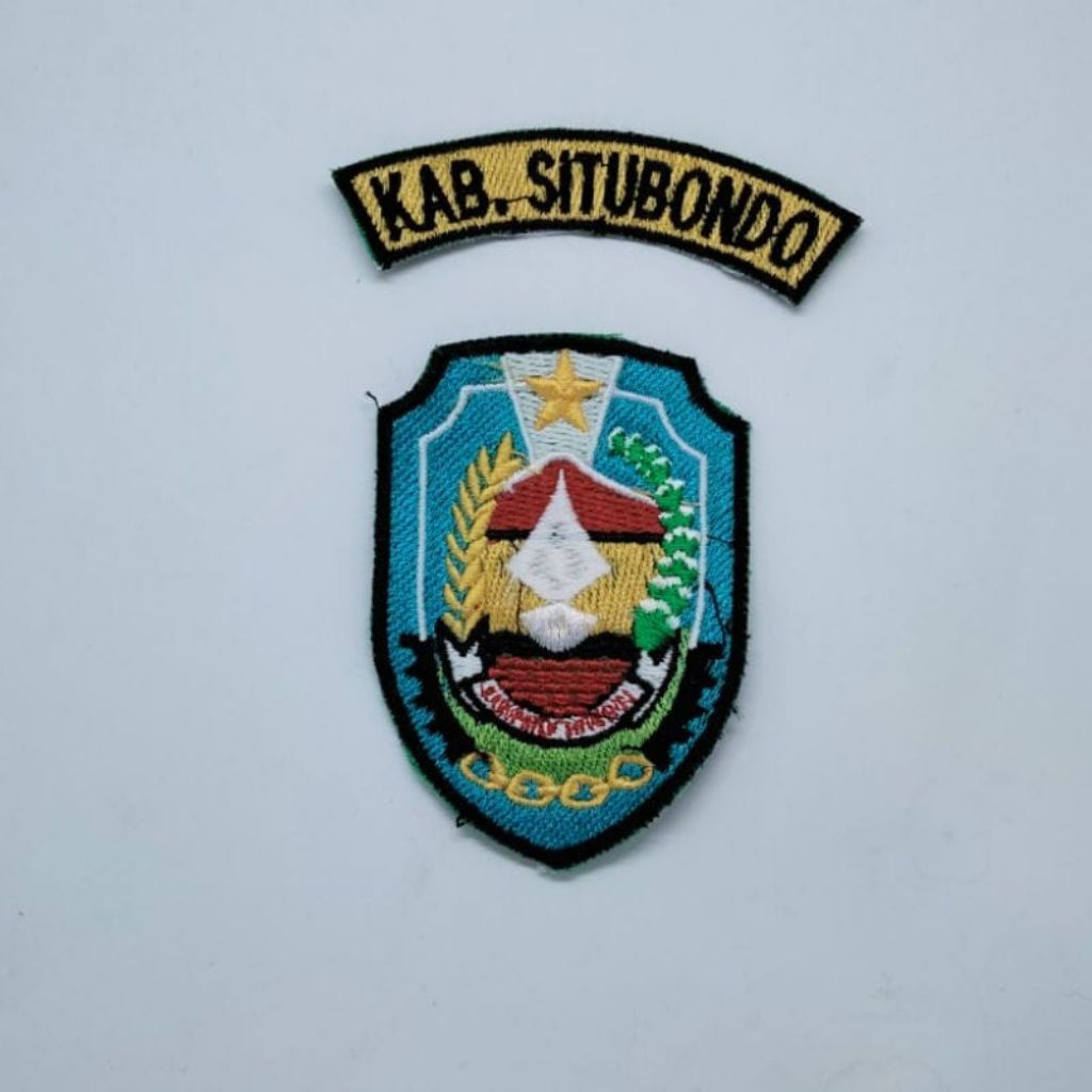 Logo bordir Kabupaten Situbondo / bordir logo kabupaten Situbondo / kabupaten Situbondo