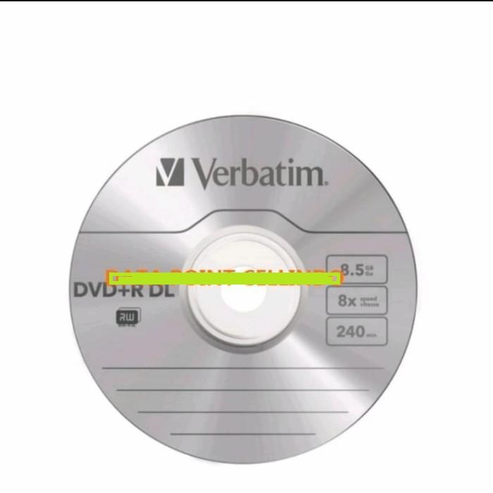Verbatim Dvd DL ECERAN dvd+r Double layer SATUAN 8GB