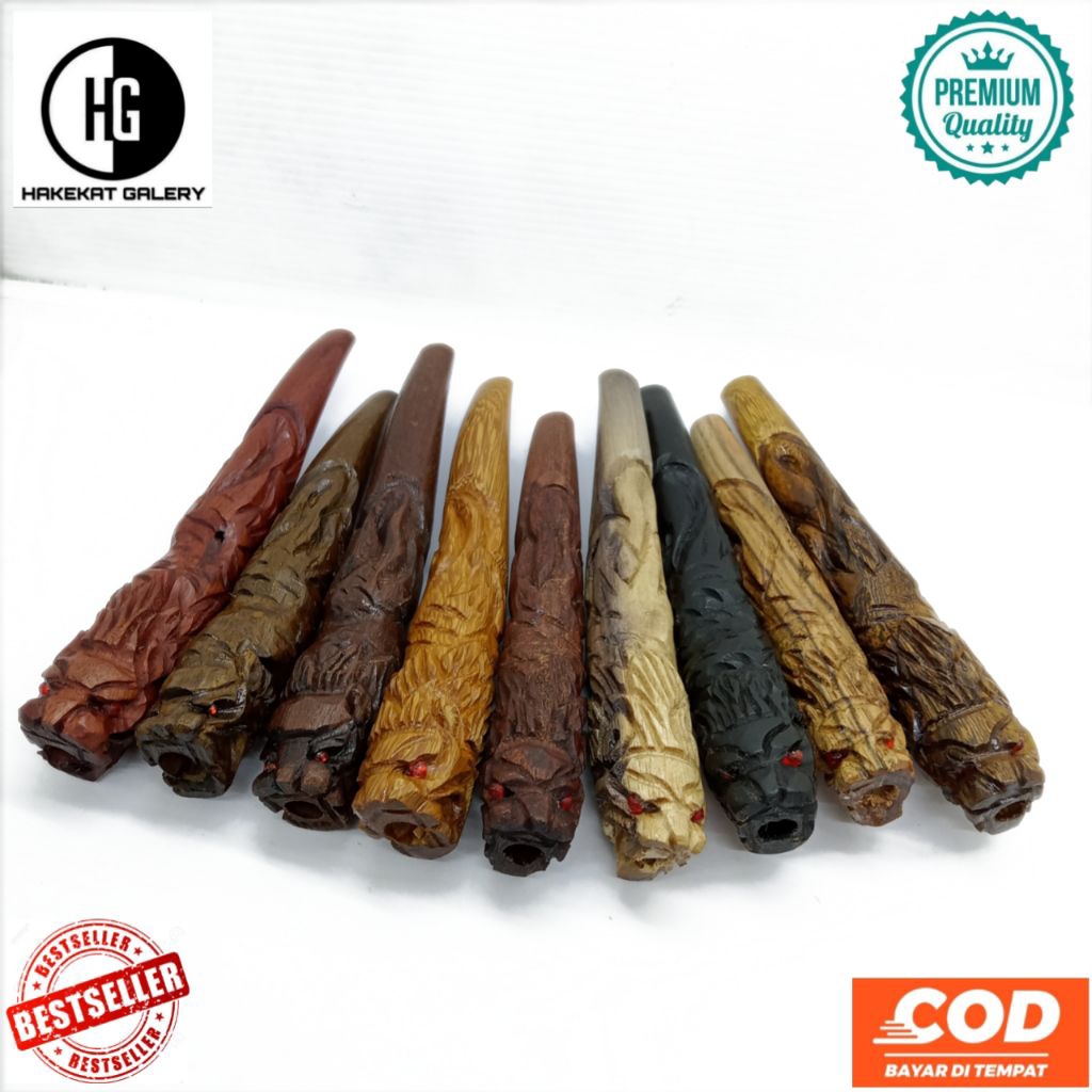 Once pipa klokotan varian ukir singa kayu stigi nogosari kelor Jawa Cendana