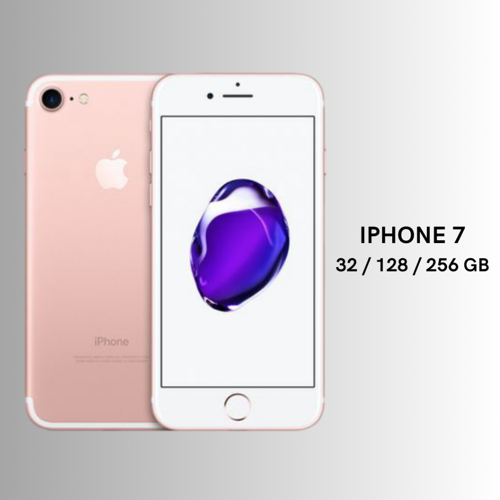 Handphone IPhone 7 32GB / 128GB / 256GB – Second Mulus | Normal Wifi Only | Siap Pakai