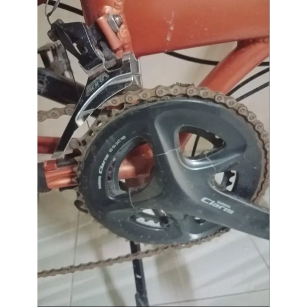 sepeda lipat rakitan frame izi q5