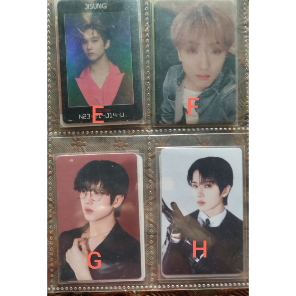 photocard PC jisung NCT Dream official tipsy noot noot