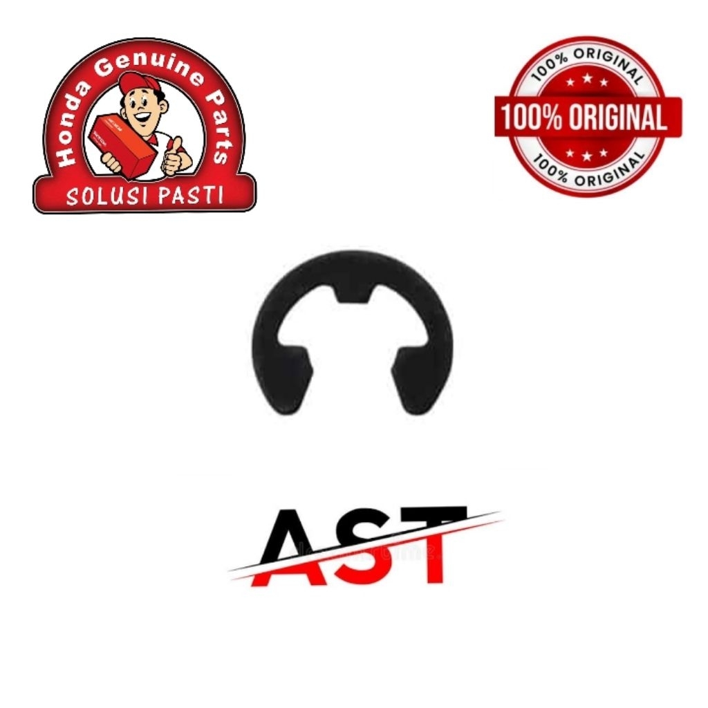 90454GB2000 CIRCLIP 6MM BEAT, SPACY, VARIO 110, SCOOPY ORIGINAL GARANSI AHM