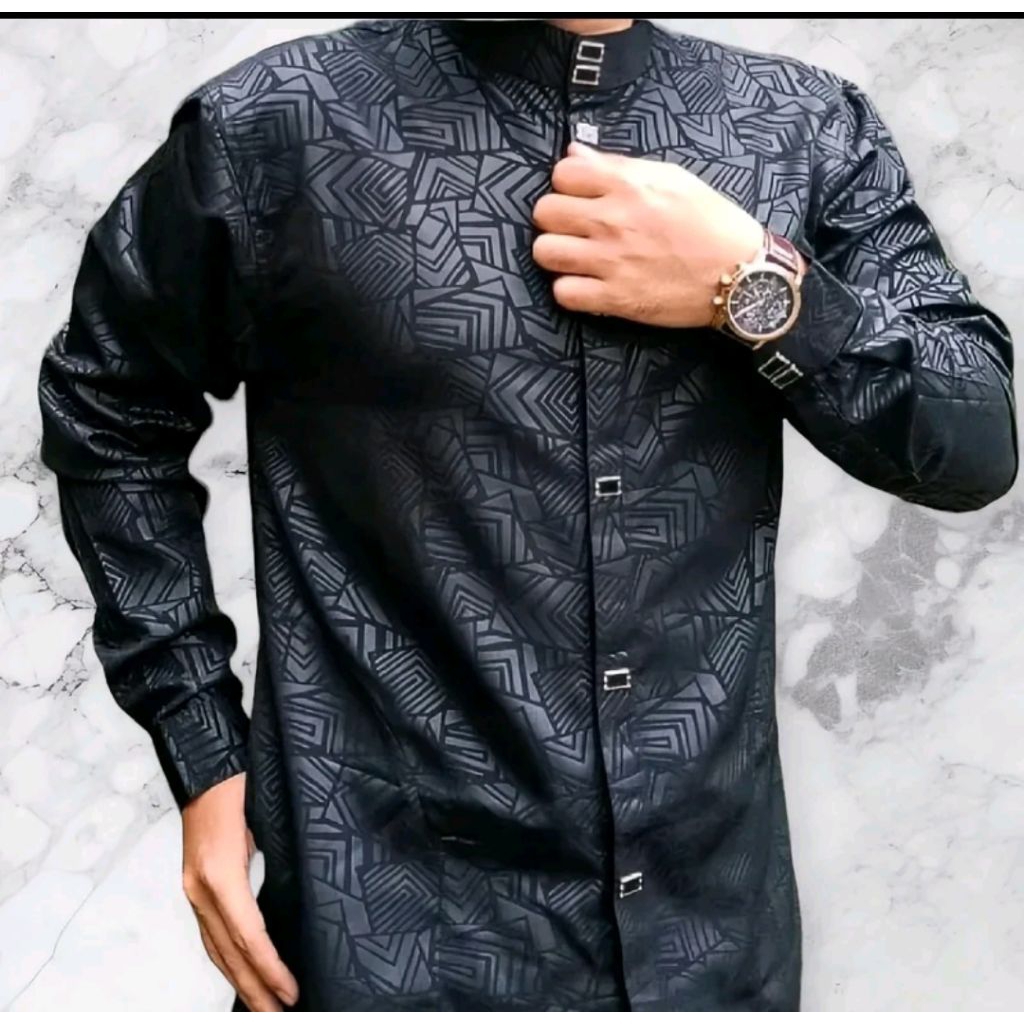 Set Busana Muslim Pria Koko sultan terbaru dewasa