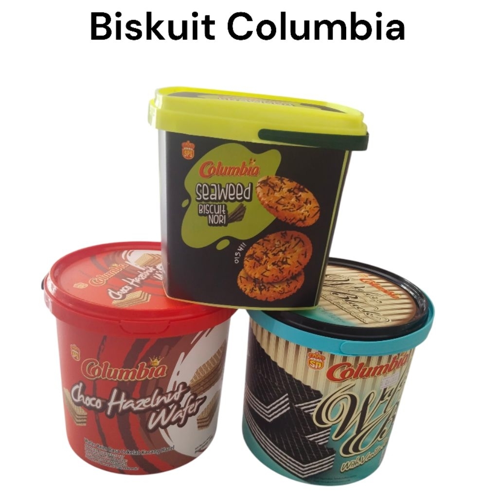 Biskuit Columbia berbagai macam varian