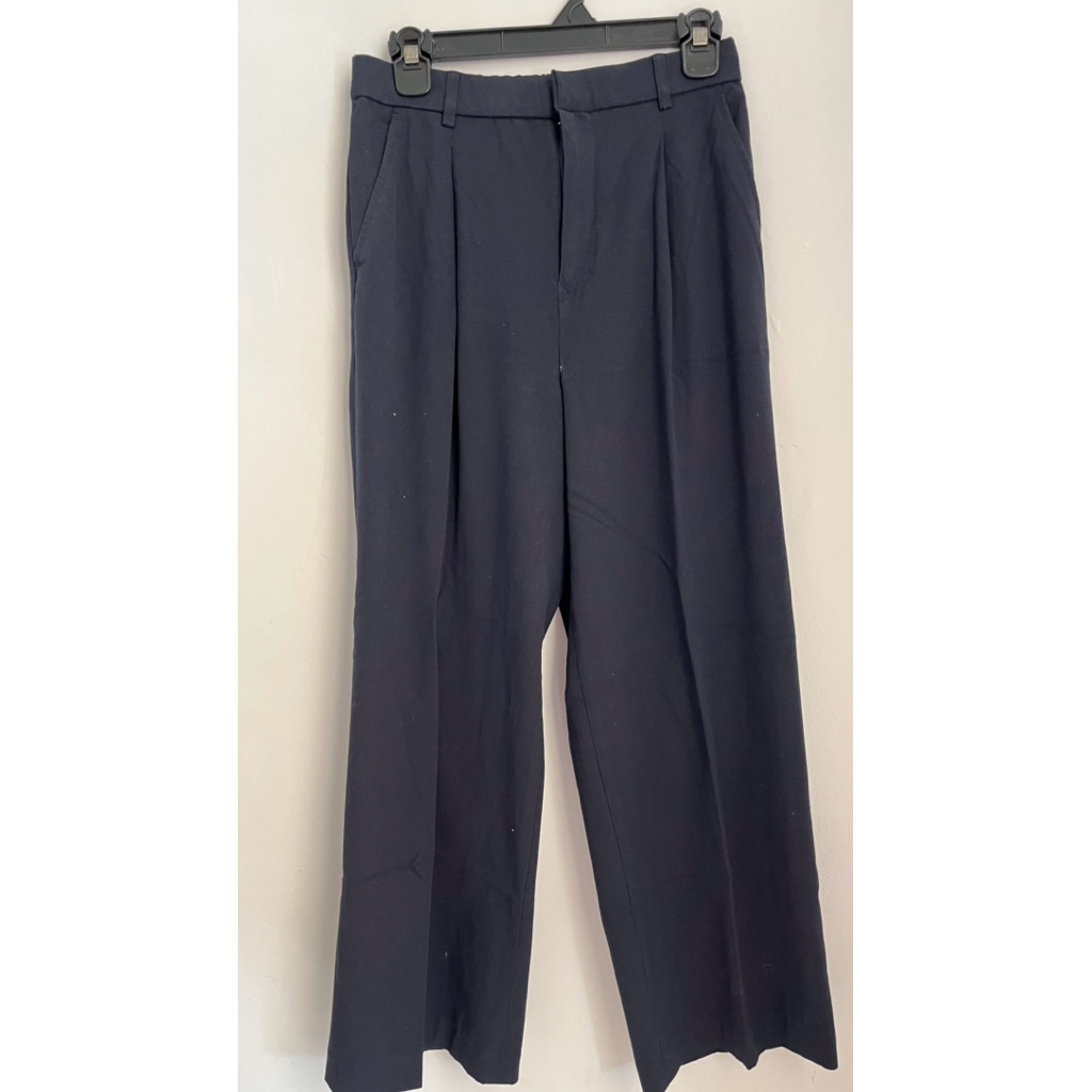 Celana panjang wanita Navy pekat