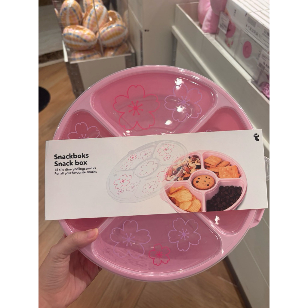 FLYING TIGER - Flower Round Snack Box Kotak Bekal