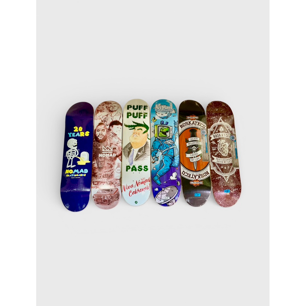 Nomad dan BDskateco Deck Skateboard