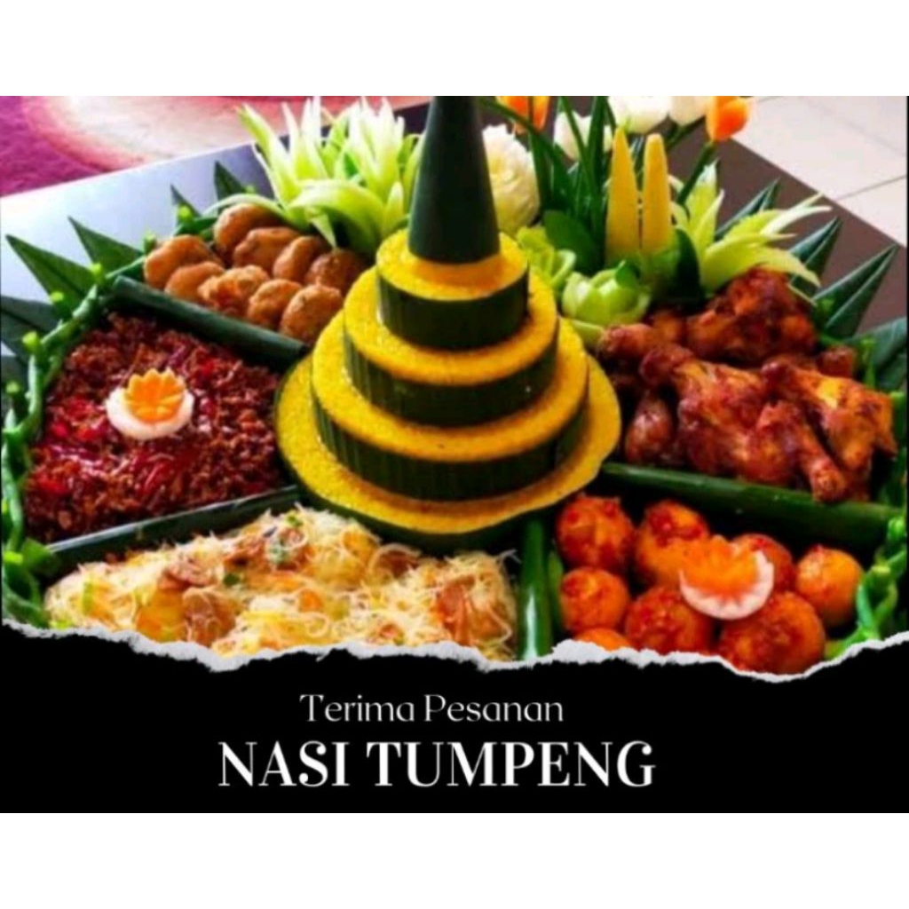 Paket nasi tumpeng tampah bandung