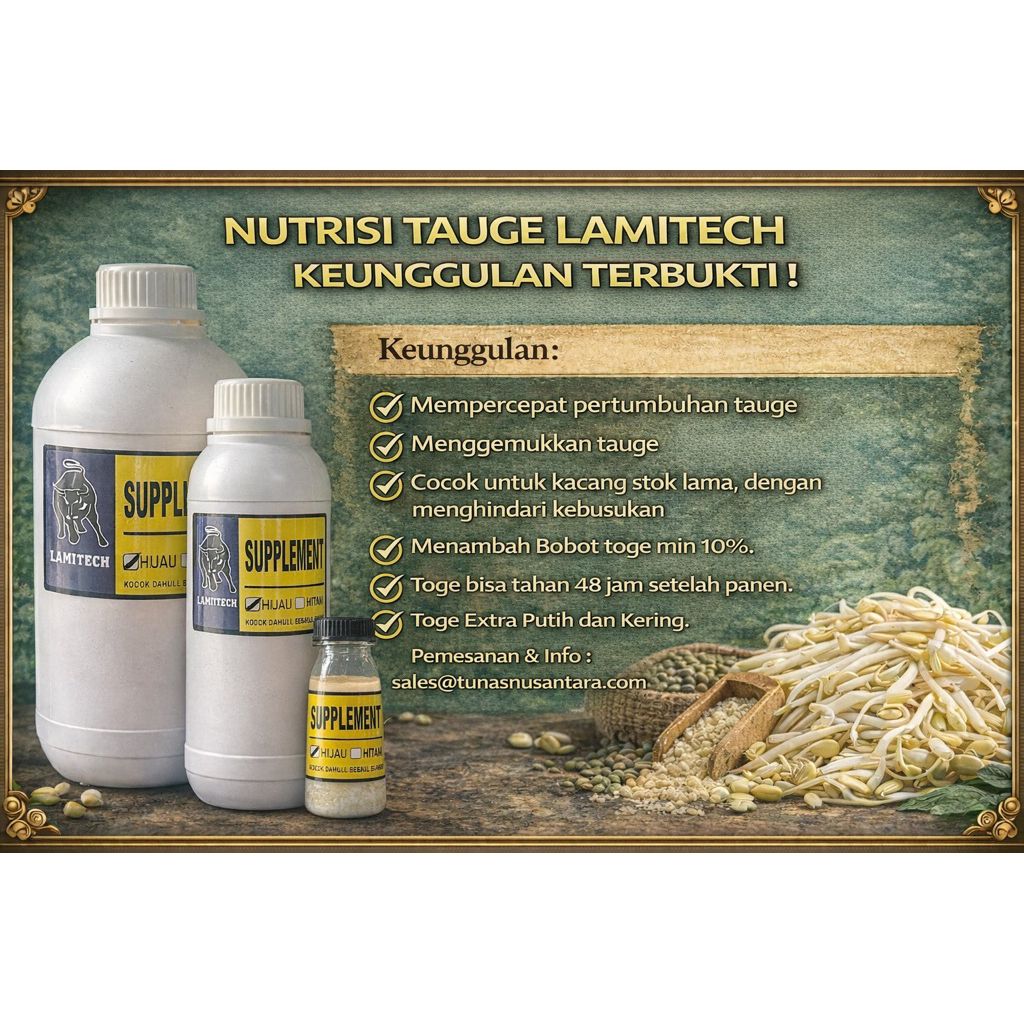 NUTRISI TAUGE LAMITECH - Supplement 1 L