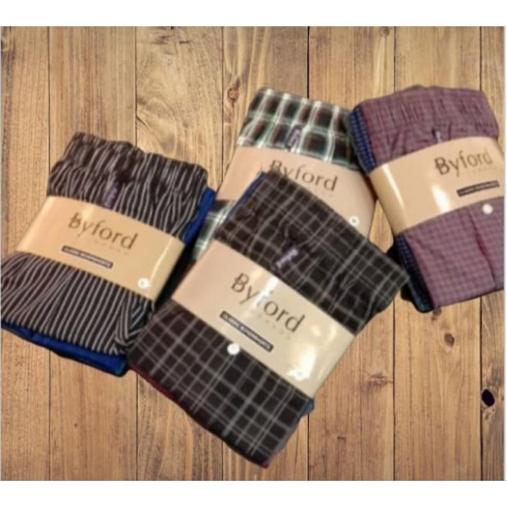 Celana dalam pria BOXER Byford isi 3 Pcs