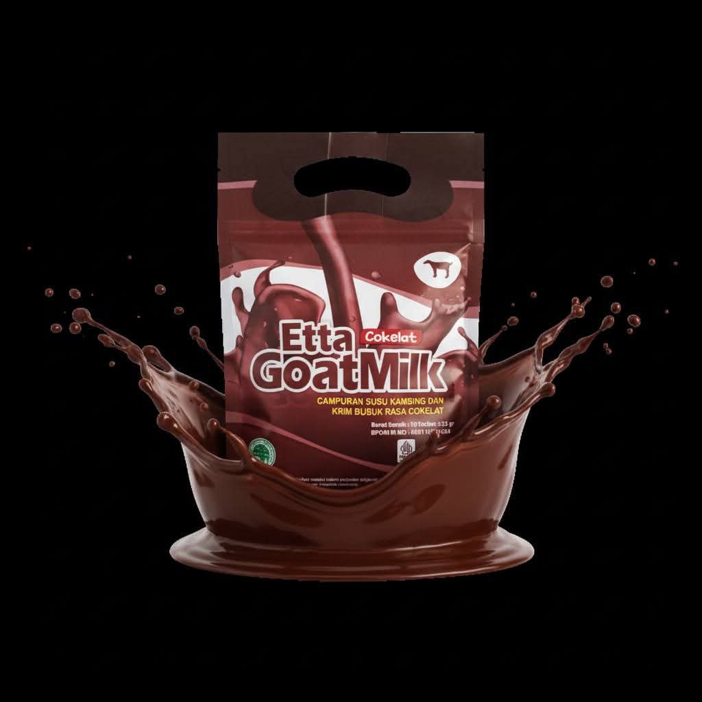 EGM Etta Goat Milk COKELAT HNI - Susu Kambing Ettawa nikmat sekaligus manfaat kesehatan.