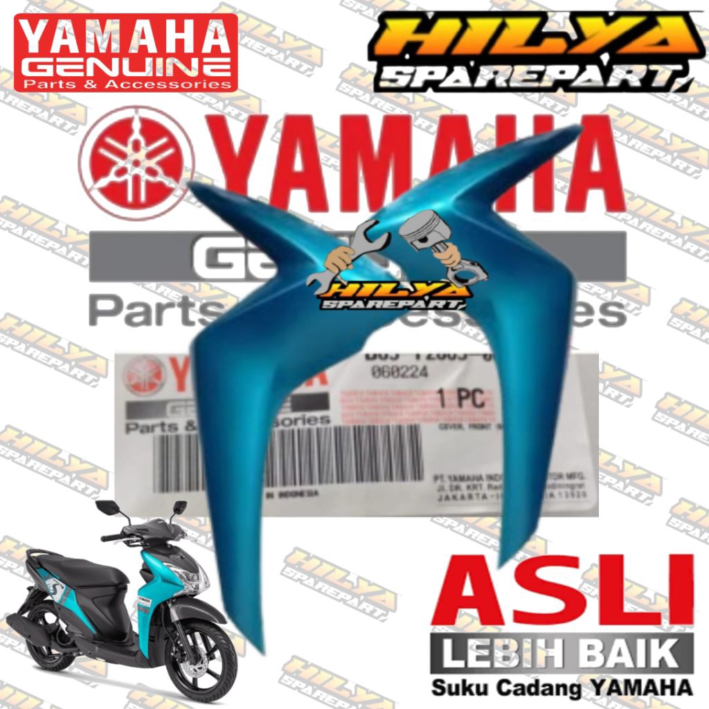 B3B-F835U-00-P6 B3B-F835V-00-P6 PANEL SAYAP DEPAN MIO S 125 KANAN KIRI ORIGINAL YAMAHA