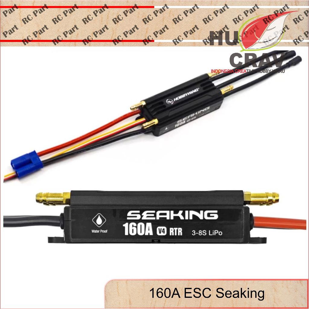 HOBBYWING ESC SEAKING V4 160A RC BOAT Speet