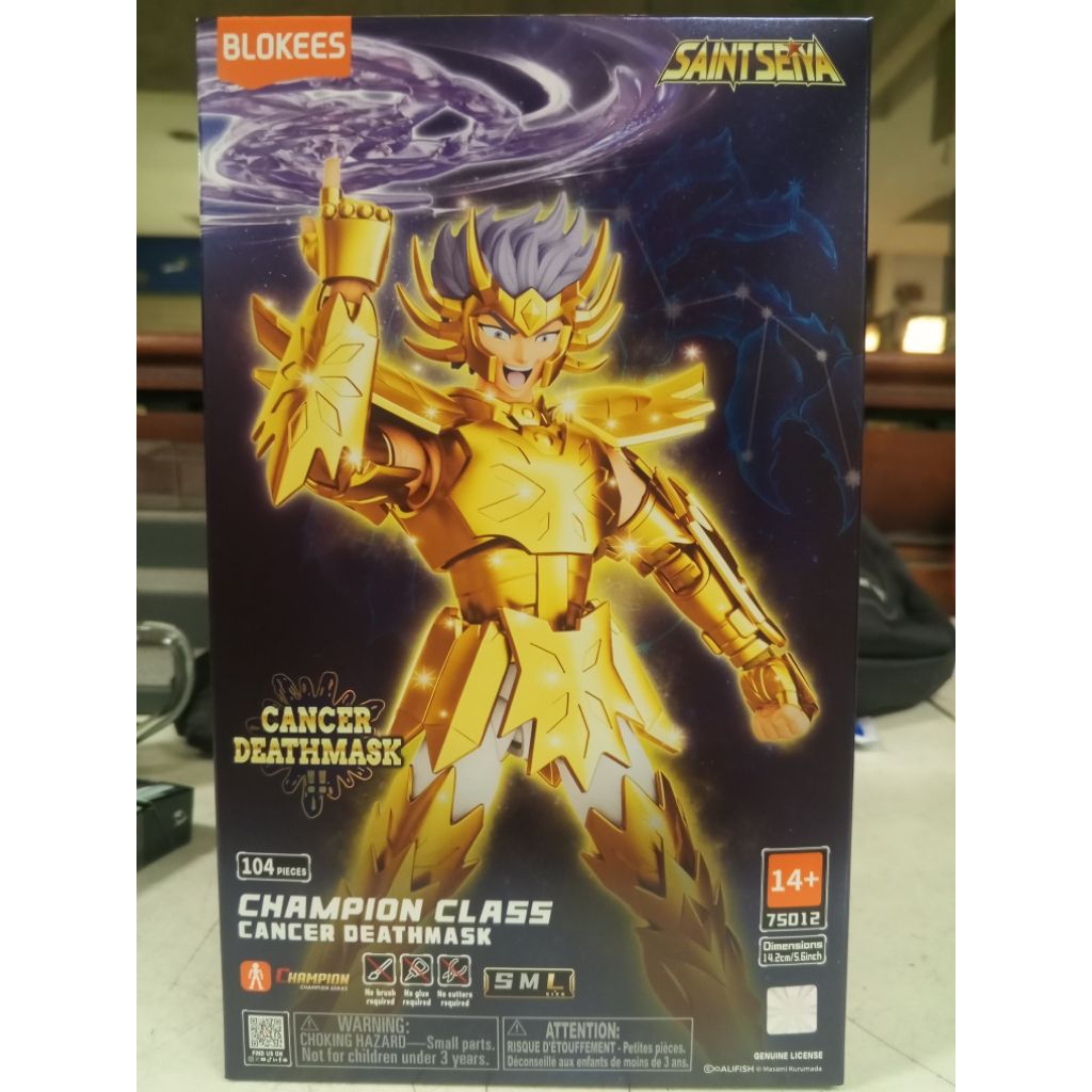 blokees saint Saiya champion class cancer deathmask