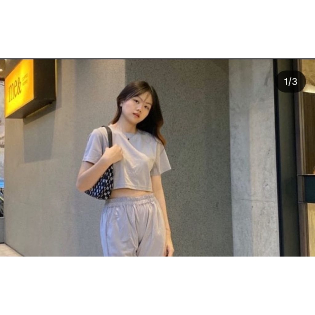 Baru obral cuci gudang sale baju atasan wanita crop