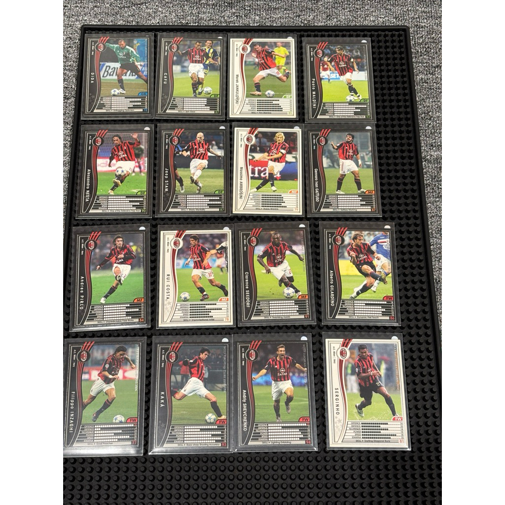 Kartu Panini WCCF AC Milan Complete Team 2005-2006