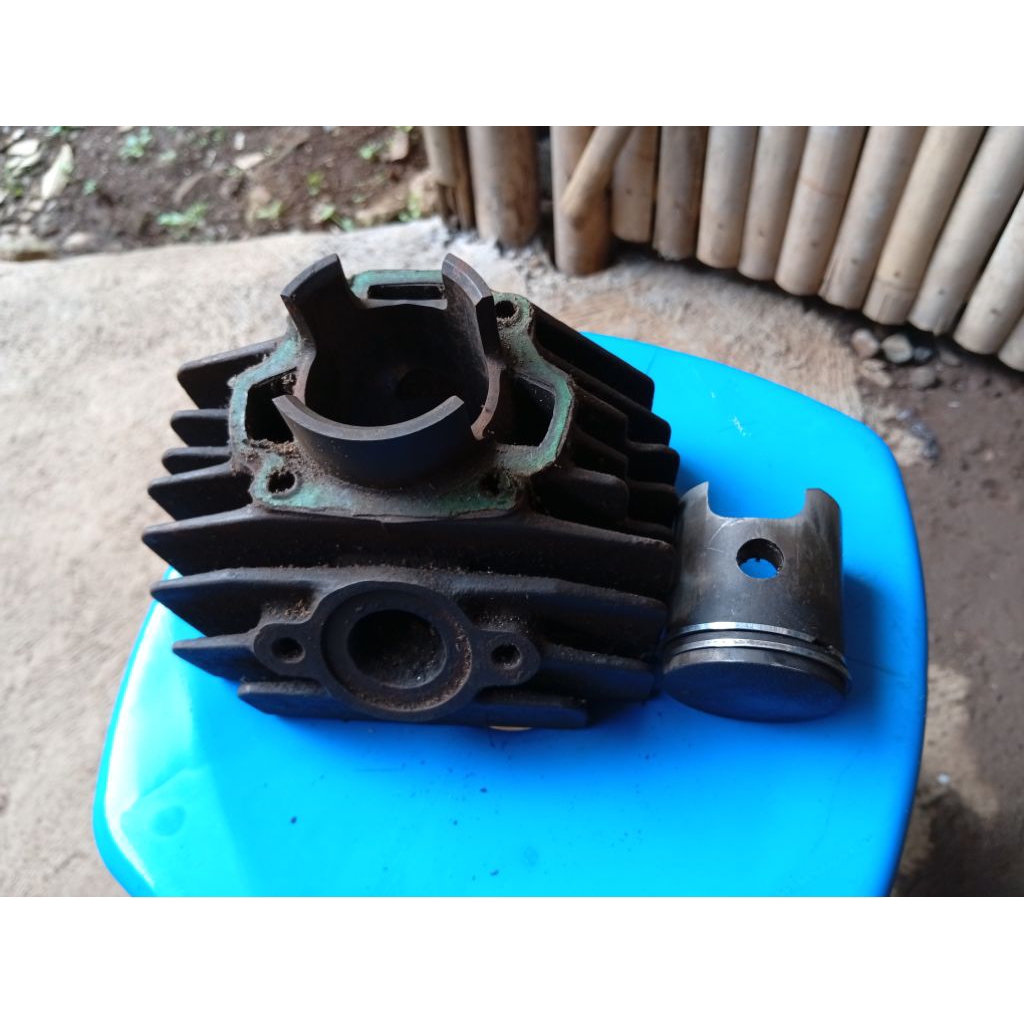 Blok silinder, buring yamaha v80