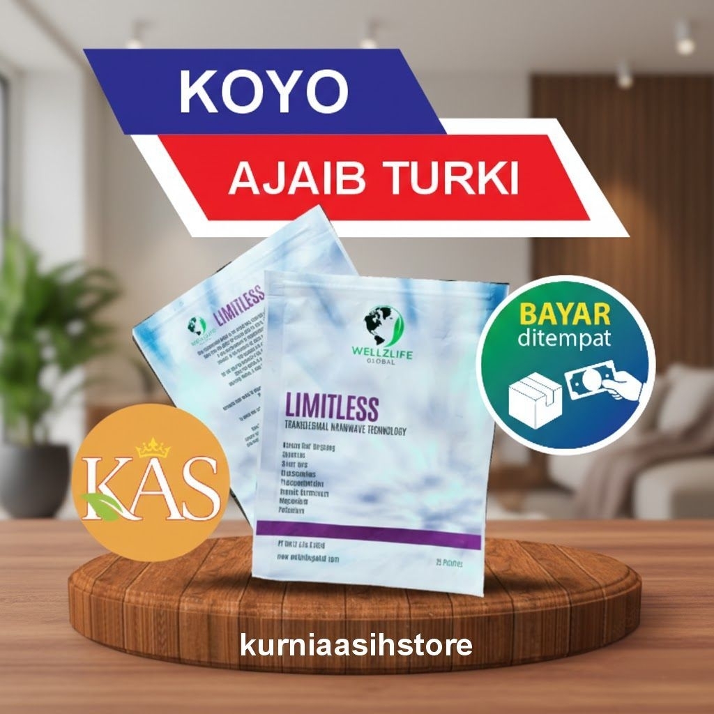 KOYO TURKI Limitless Original Transdermal Kesehatan Bisa Eceran