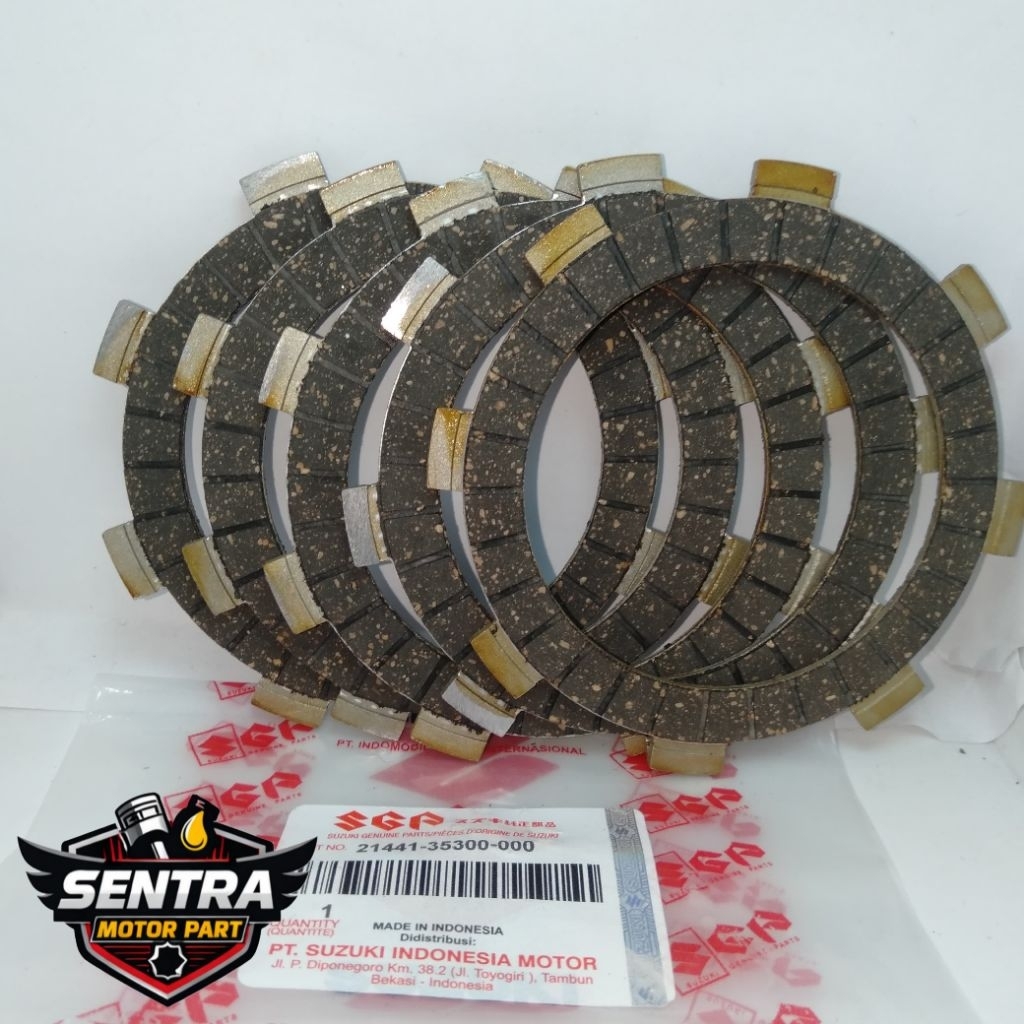 Kampas Kopling Suzuki FR 80 FR80 Asli ORI SGP Rubahan Jupiter Z Vega F1ZR