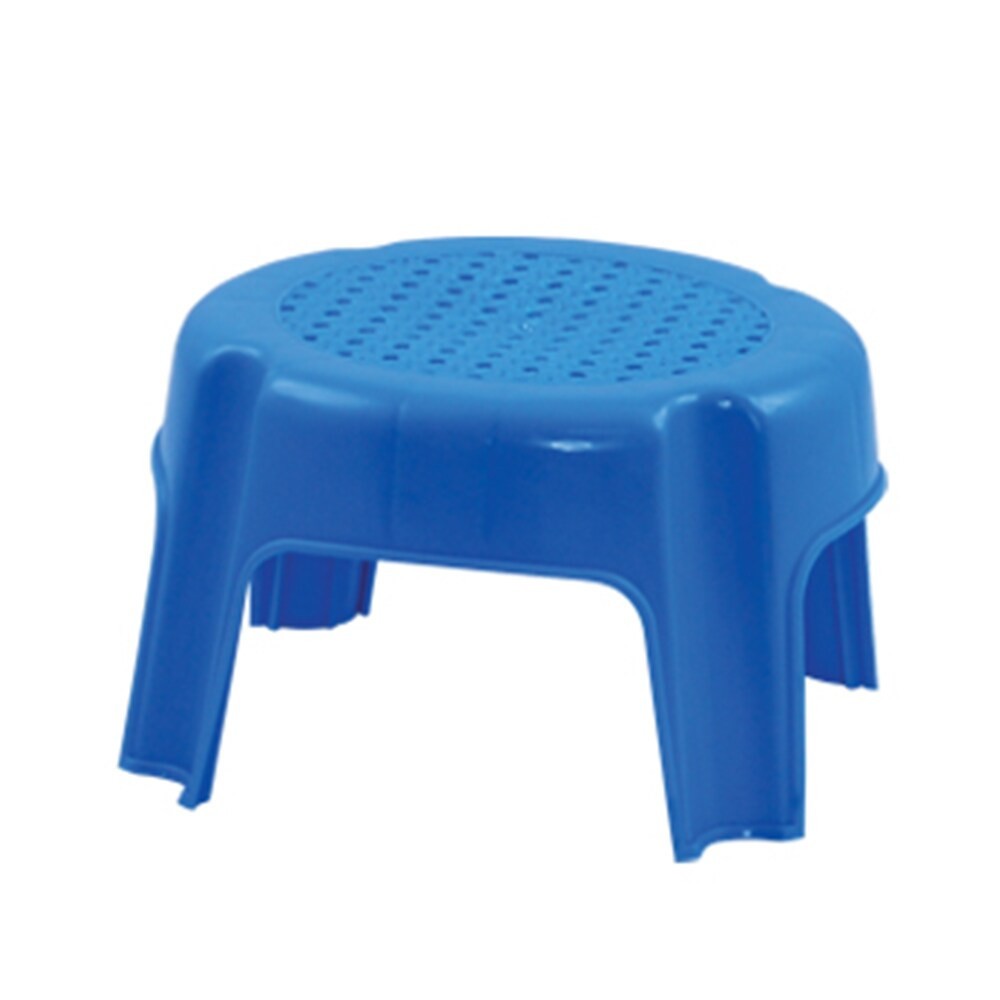 Kursi rotan bulat maspion K057 / dingklik rotan maspion plastik murah meriah warna pink orange biru 