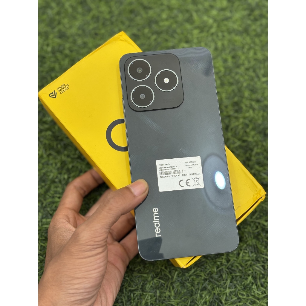 REALME C61 8/128GB SECOND LENGKAP MULUS RESMI INDONESIA