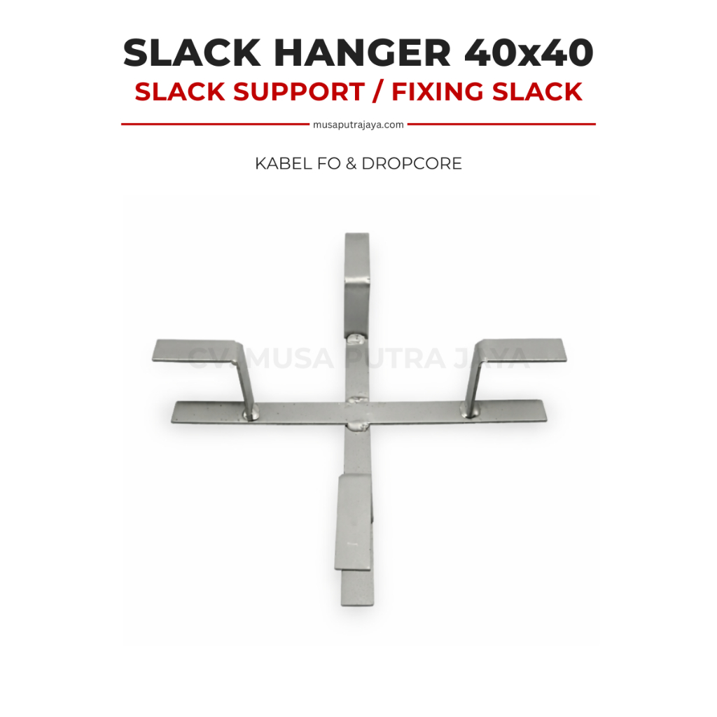 Slack Hanger 40x40 Slack Support Fixing Slack Kabel FO & Dropcore