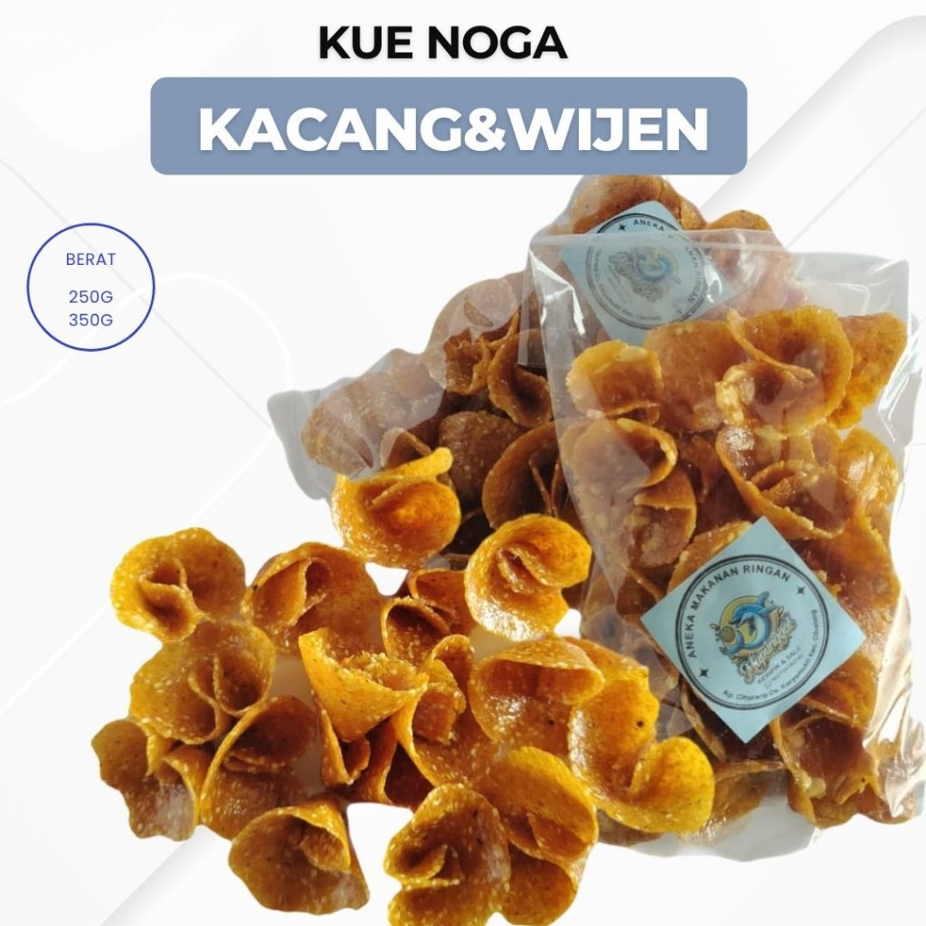 kue noga kacang dan wijen/manisan noga/noga kacang/noga wijen/Ting Ting berat 250-350 gram