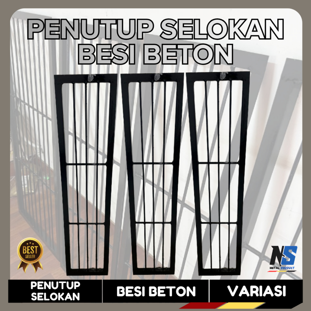 Penutup Selokan / Tutup GOT Besi Beton | Best Quality & Best Seller