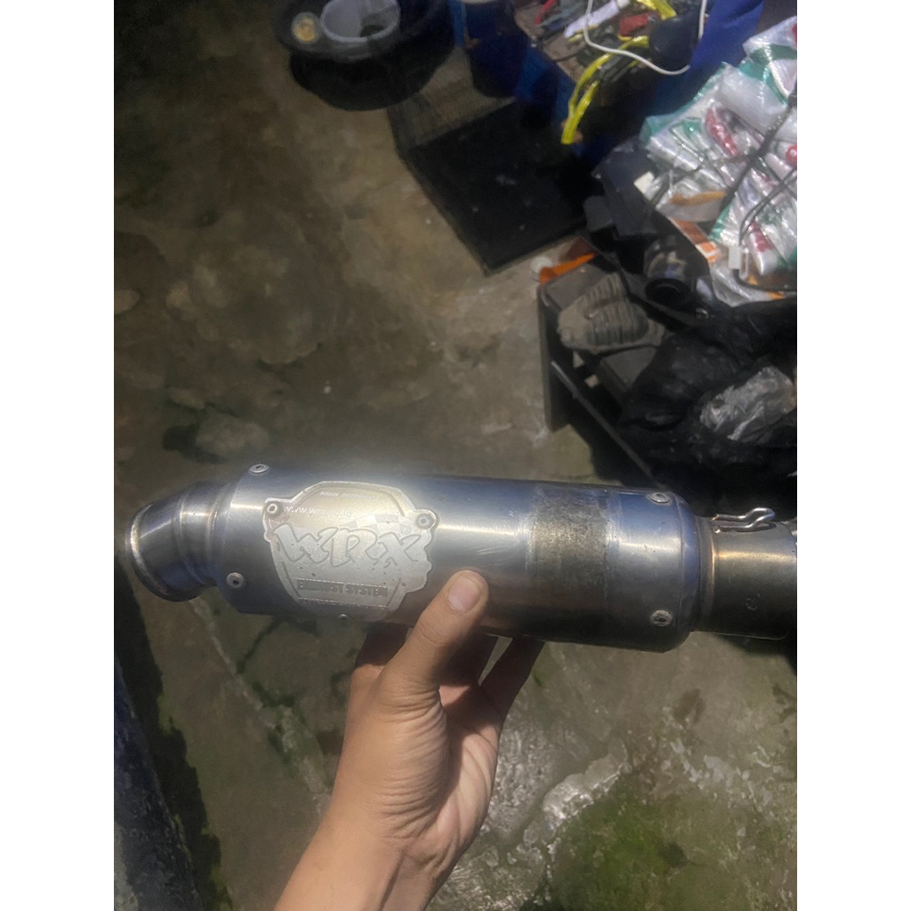 knalpot WRX ori