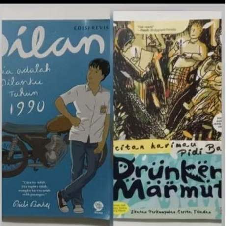 Buku Pidi Baiq Dilan -  Drunken Marmut - Mizan