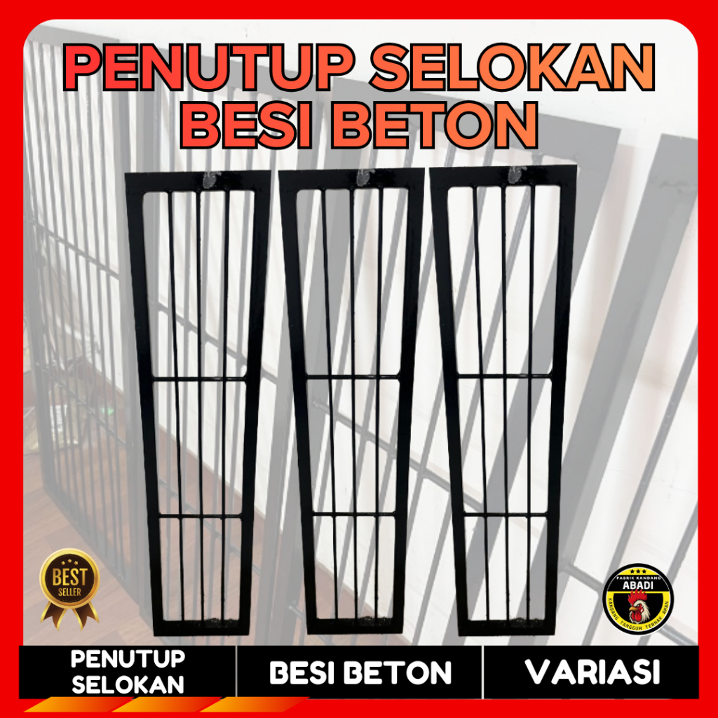 Penutup Selokan / Tutup GOT Besi Beton Termurah | Best Quality