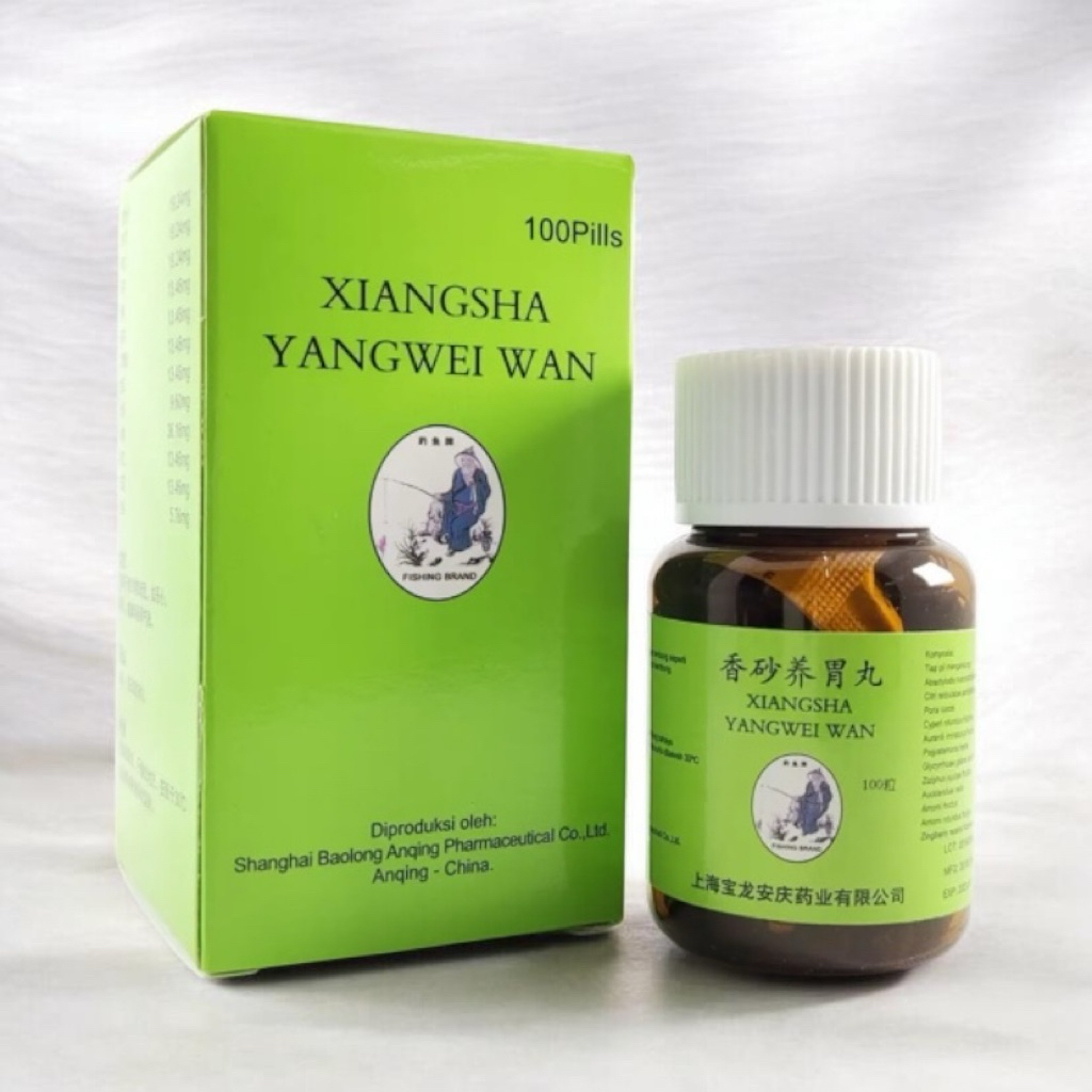 Xiangsha Yangwei Wan 100 Pil / obat lambung maag