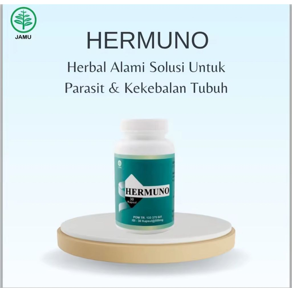 HERMUNO Obat Anti Parasit & Detox 100% Asli Original BPOM Asli