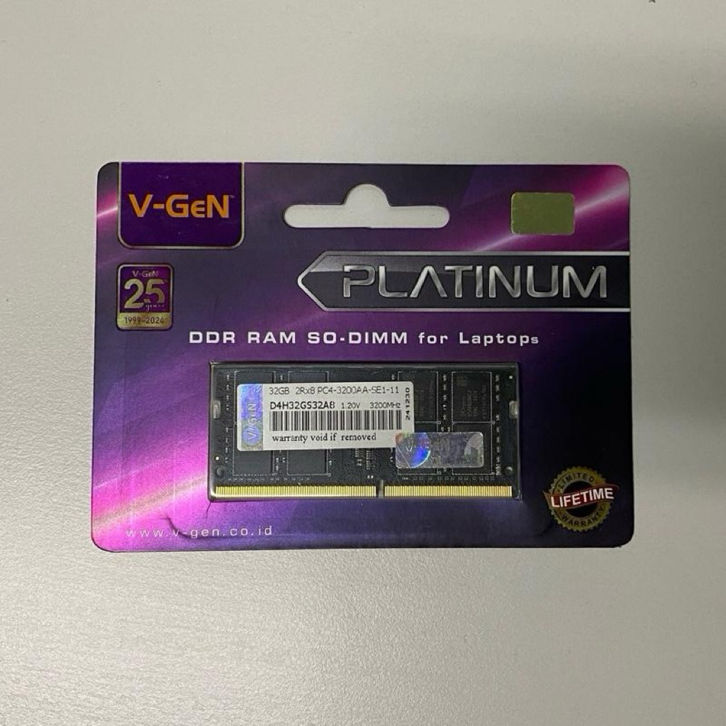 RAM DDR4 SODIMM 32 GB VGEN 3200MHZ VGEN Laptop