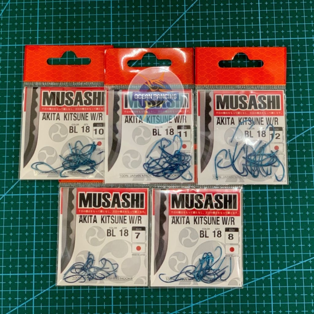 MATA KAIL MUSASHI AKITA KITSUNE W/R.SIZE 7,8,10,11,Dan 12