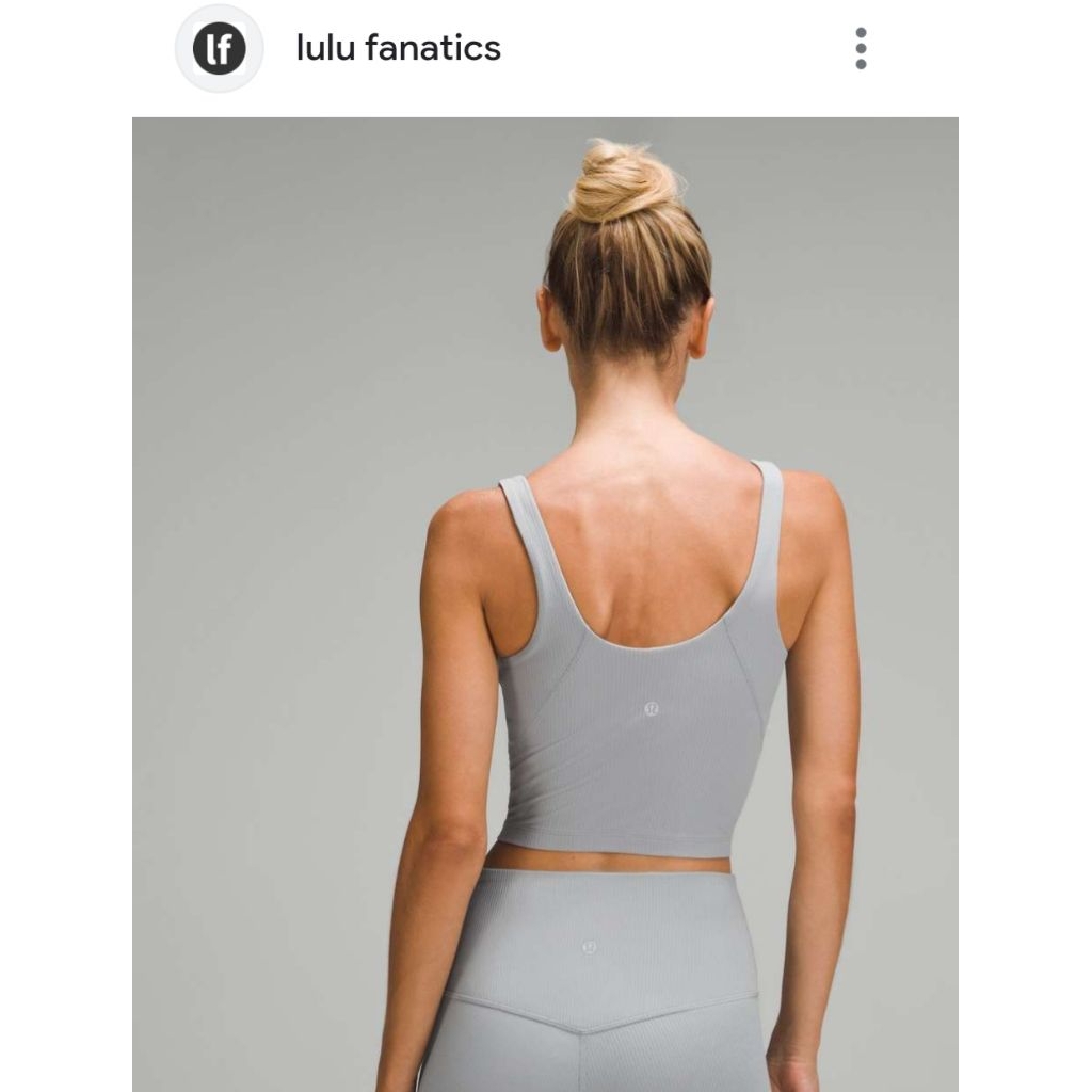 lululemon sport bra sz S(2)