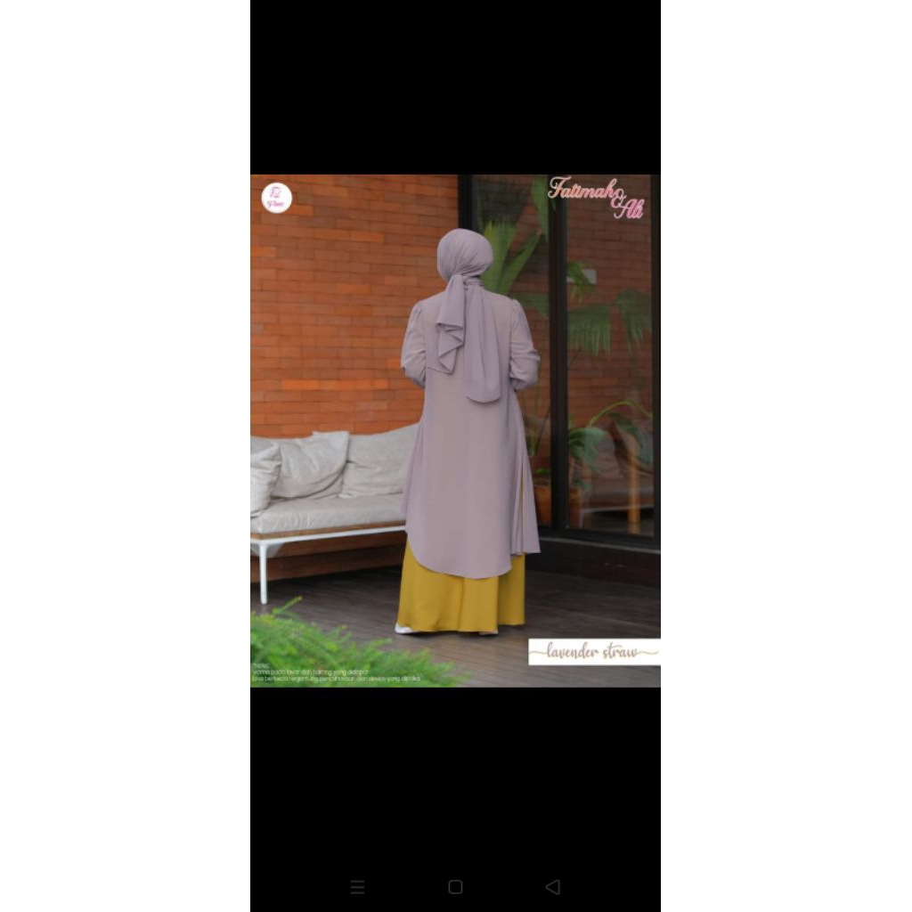 fatimah ali by fauz dress mom set dan Koko dad