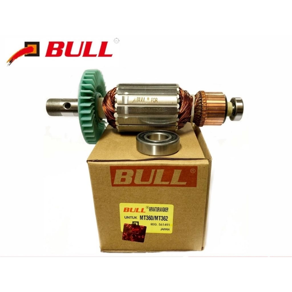 ARMATURE MAKTEC MT360 MT362 ANGKER ROTOR DINAMO MESIN ROUTER MAKTEC MT 360 MT 362 BULL
