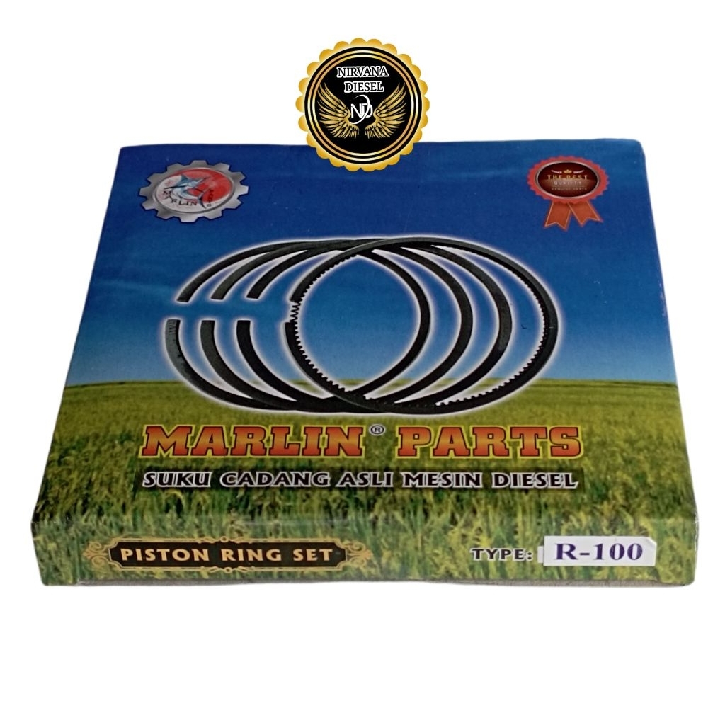 Ring Piston R100/EM185/R185 10PK 10HP.