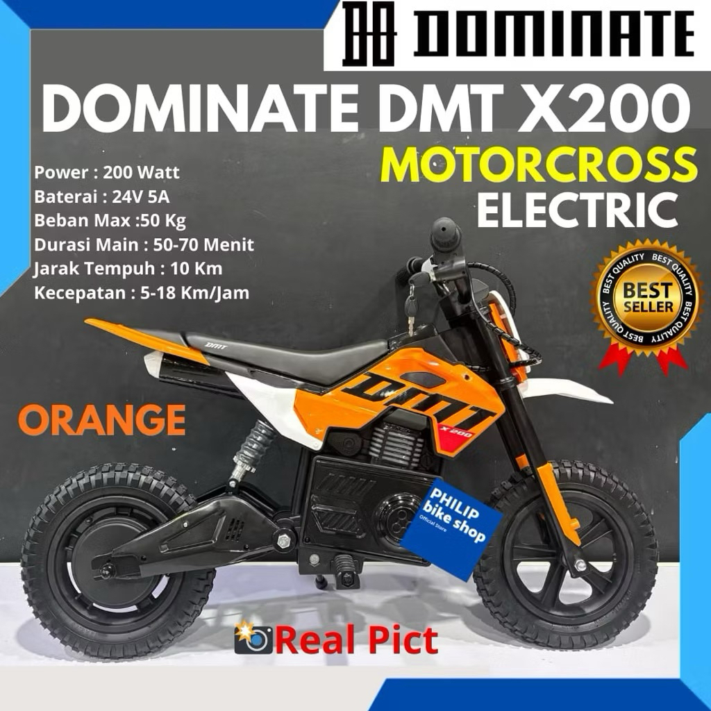 Motormini Anak Listrik Dominate X200 New