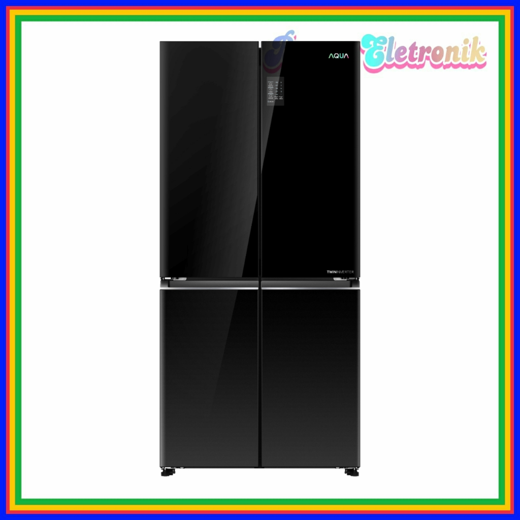 KULKAS AQUA AQR TTD 546 RBG / KULKAS AQUA AQR 546 RBG / KULKAS AQUA SIDE BY SIDE / KULKAS AQUA