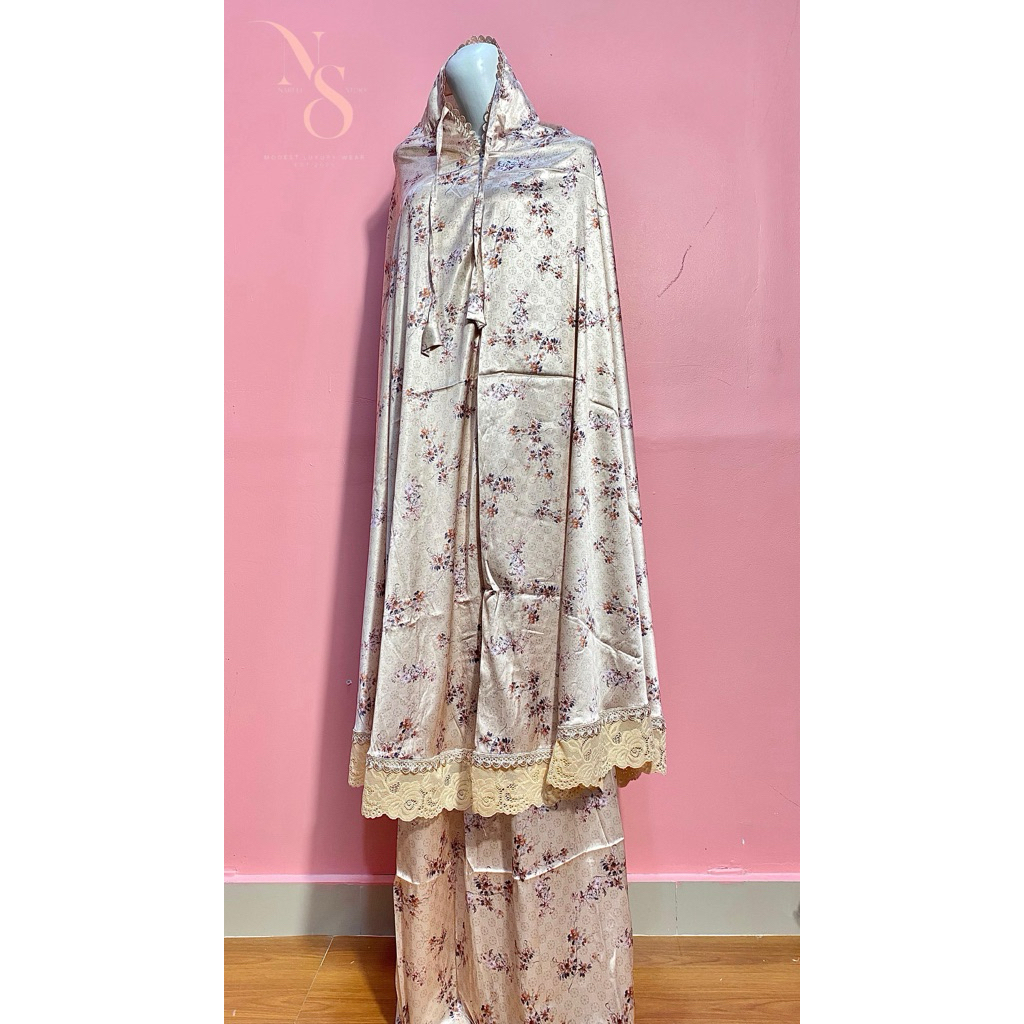 NABEEL STORY - Mukena Premium Satin Silk Khadijah Series | Mukena Terlaris | Mukena Premium Terlaris