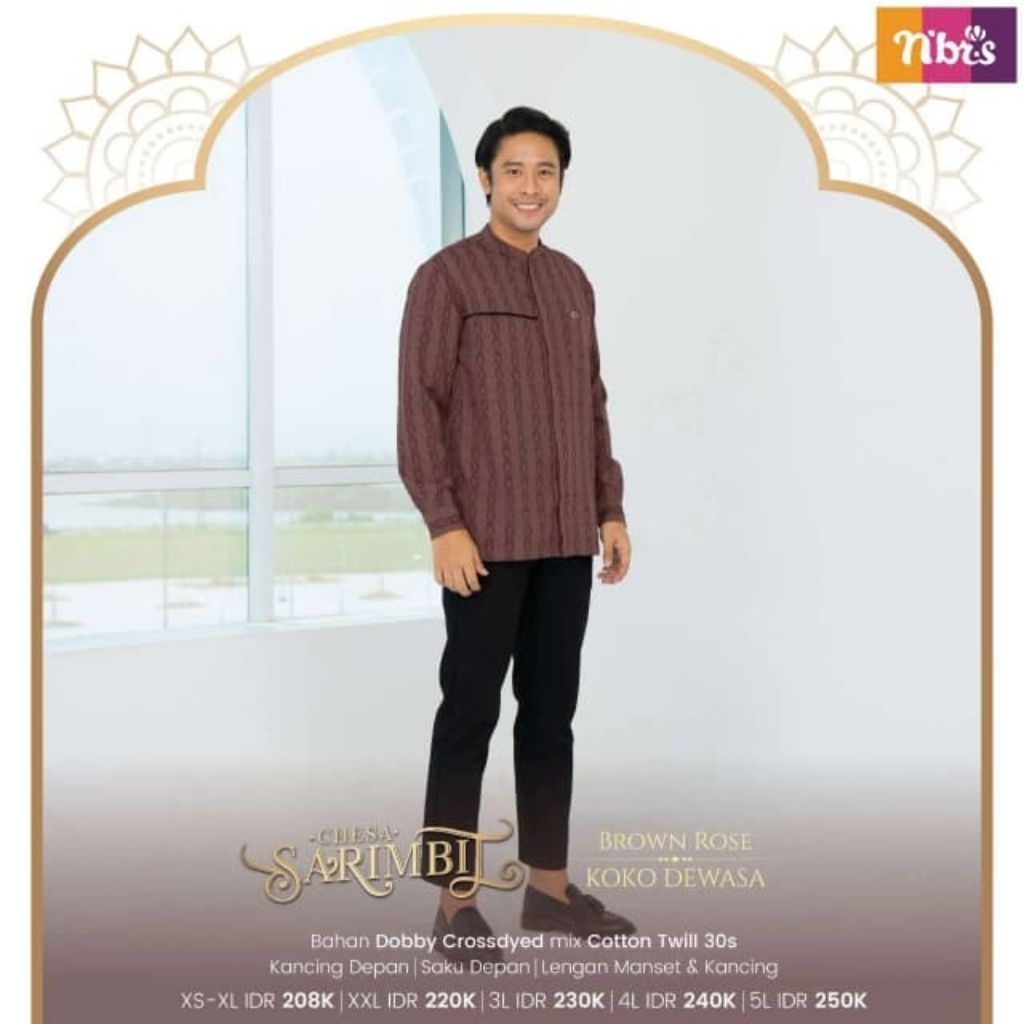 BAJU SALE KOKO BROWN ROSE