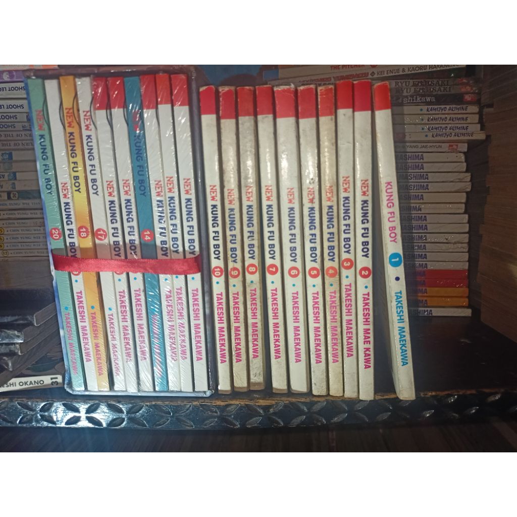 FullSet Komik New Kung Fu Boy 1-20 End Kolpri & Segel Box