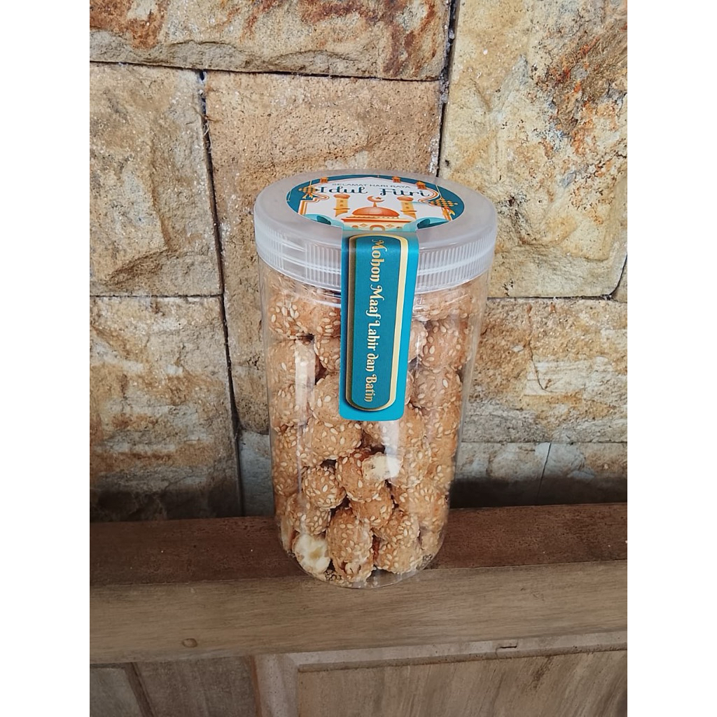 (Packaging Lebaran) Idul Fitri Hampers Onde Mini Toples 1000ML