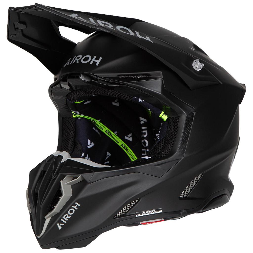 HELM AIROH TWIST 3 BLACK MATT 2026 HELMET AIROH TWIST 3 CROSS TRAIL ORIGINAL