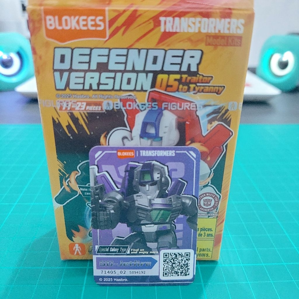 "SECRET JETFIRE, SECRET GALVATRON, BRILLIANT OPTIMUS" Transformers Defender Version 05 (OFC)