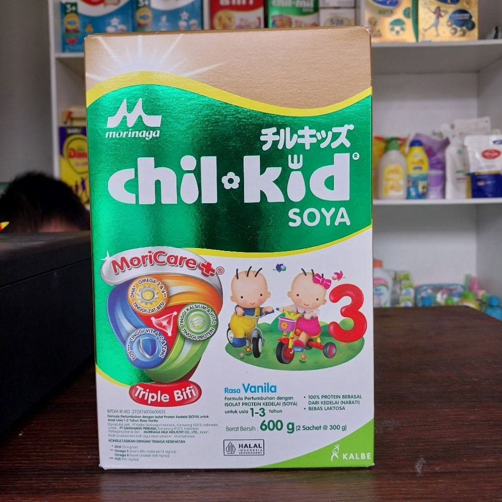 Susu Chil Kid Soya 3 Ukuran 600g Untuk Usia 1-3 Tahun