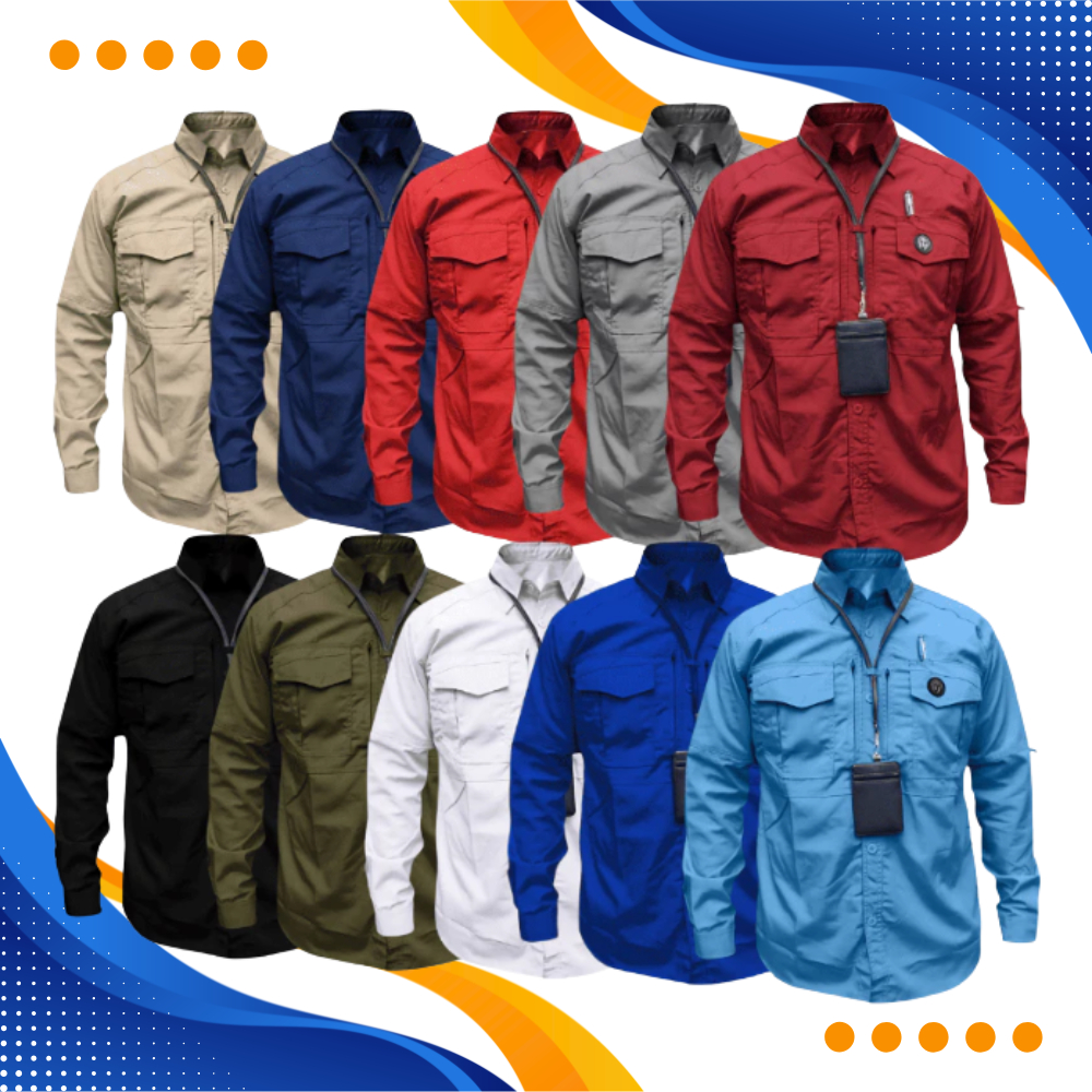 Tactical Pria tac Kemeja Tactical Pria M tac Lengan Panjang